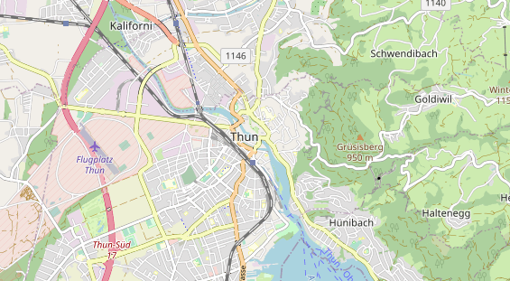 Eventlocations auf Karte