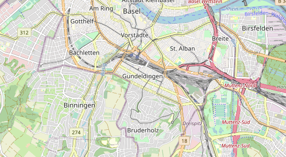Eventlocations auf Karte
