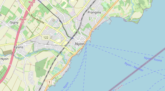 Eventlocations auf Karte