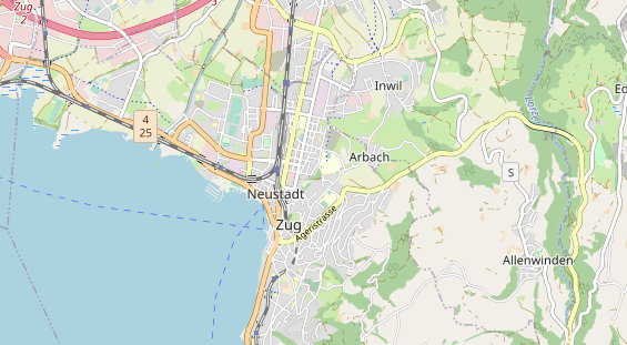 Eventlocations auf Karte