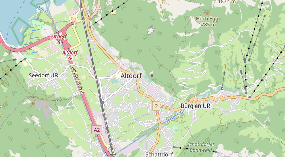 Eventlocations auf Karte