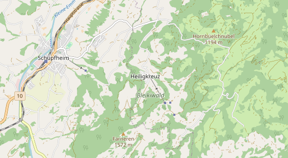 Eventlocations auf Karte