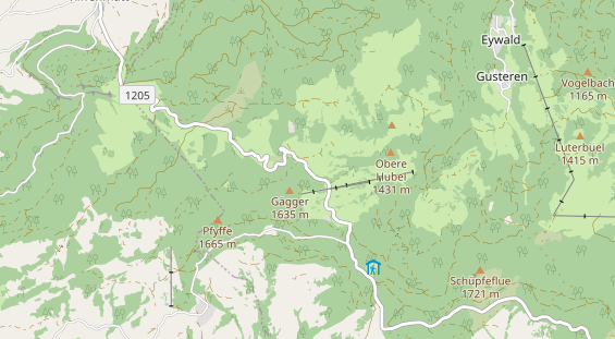 Eventlocations auf Karte
