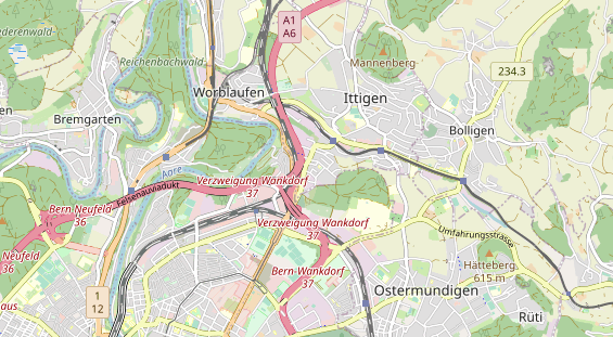 Eventlocations auf Karte
