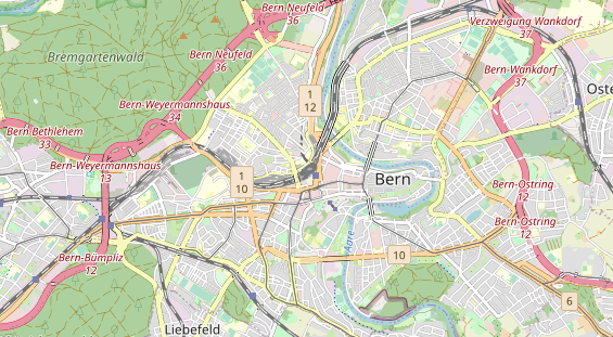 Eventlocations auf Karte