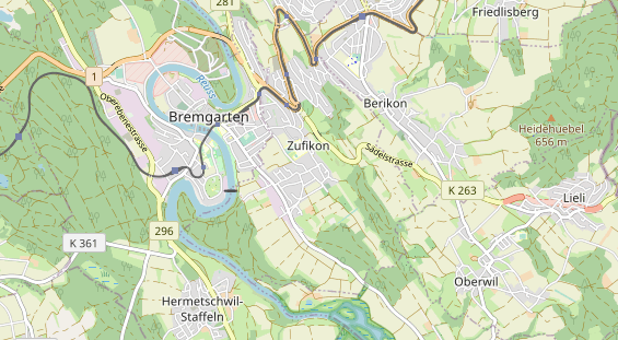 Eventlocations auf Karte