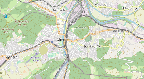 Eventlocations auf Karte