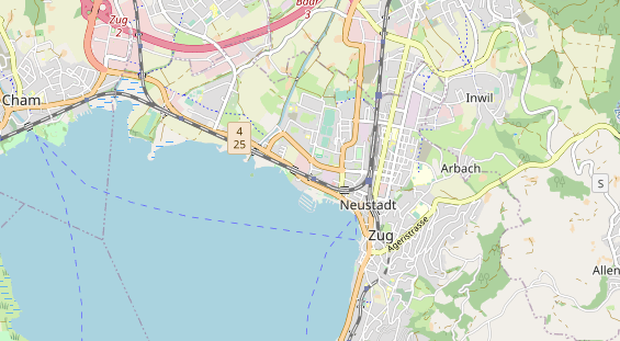 Eventlocations auf Karte