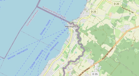 Eventlocations auf Karte