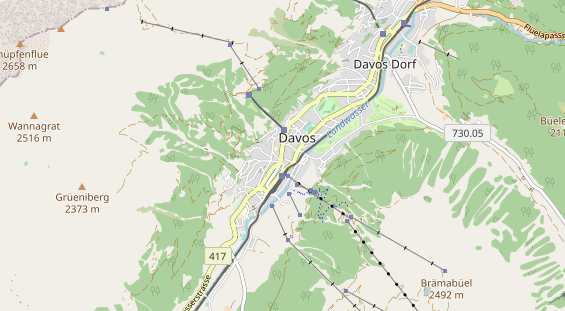 Eventlocations auf Karte