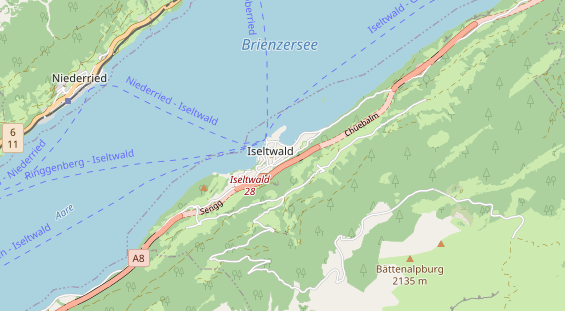 Eventlocations auf Karte