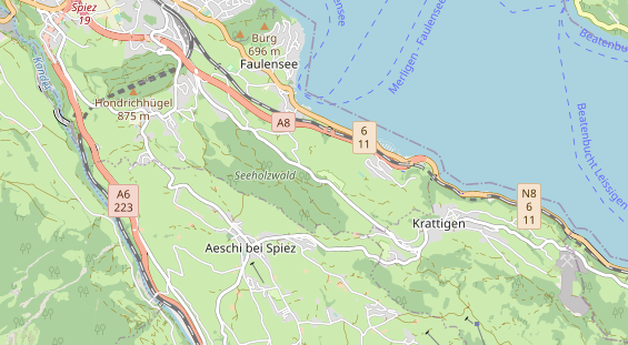 Eventlocations auf Karte