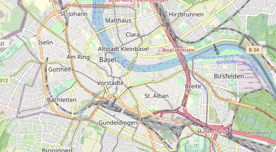 Eventlocations auf Karte
