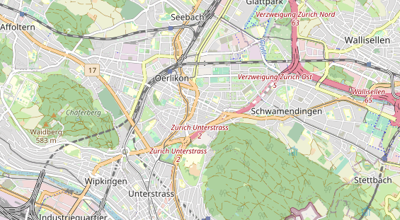 Eventlocations auf Karte