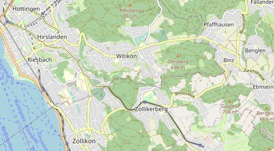 Eventlocations auf Karte
