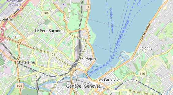Eventlocations auf Karte