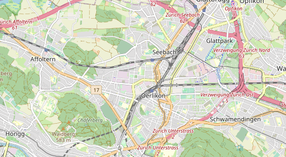 Eventlocations auf Karte