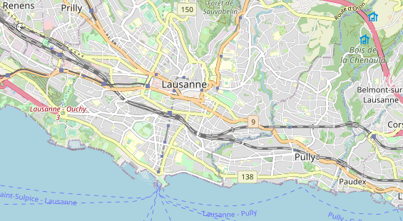 Eventlocations auf Karte