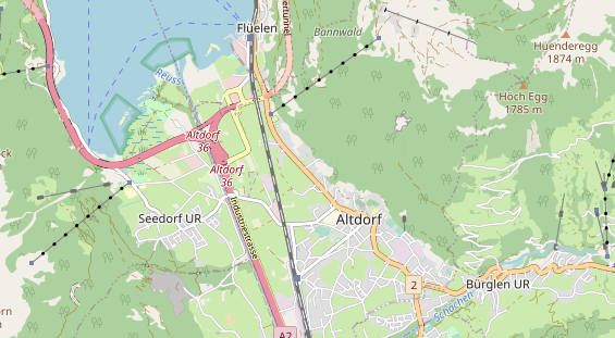 Eventlocations auf Karte
