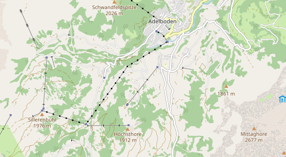 Eventlocations auf Karte