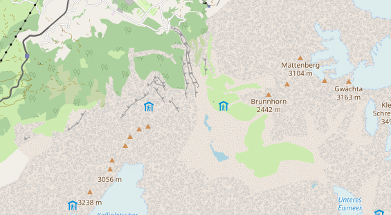 Eventlocations auf Karte