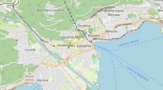 Eventlocations auf Karte