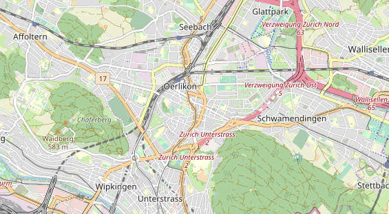 Eventlocations auf Karte