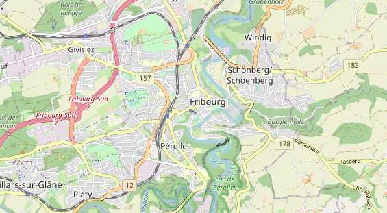 Eventlocations auf Karte