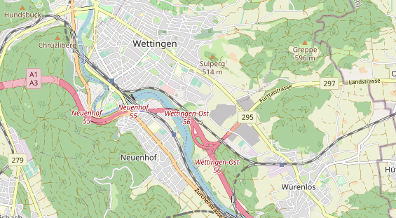 Eventlocations auf Karte