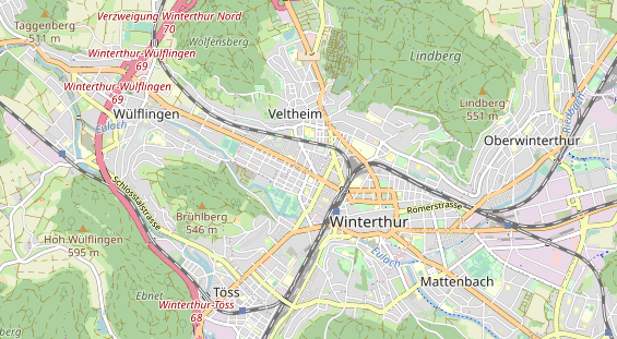 Eventlocations auf Karte
