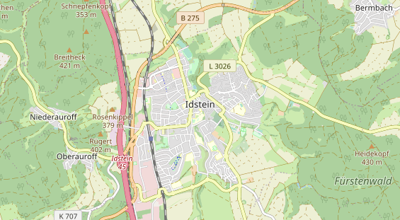 Eventlocations auf Karte