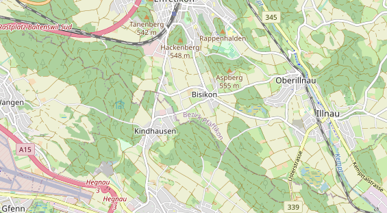 Eventlocations auf Karte