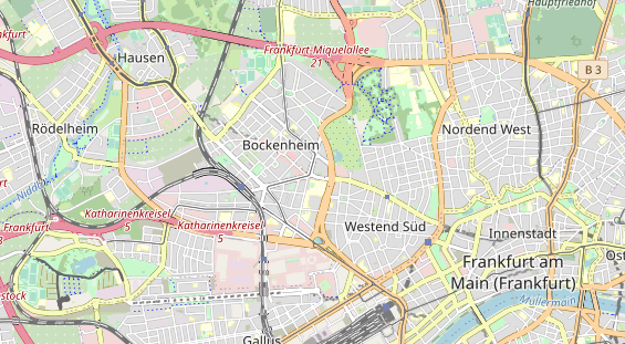 Eventlocations auf Karte
