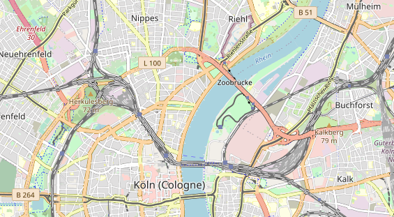 Eventlocations auf Karte