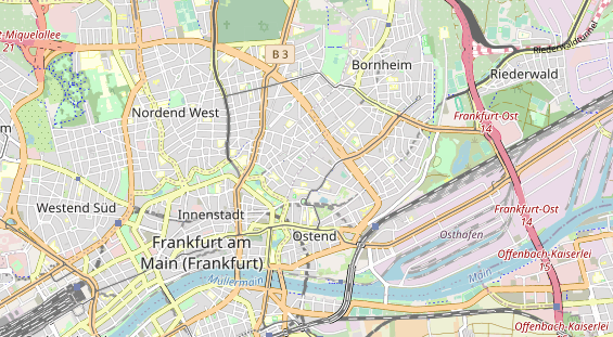 Eventlocations auf Karte