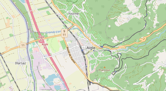 Eventlocations auf Karte