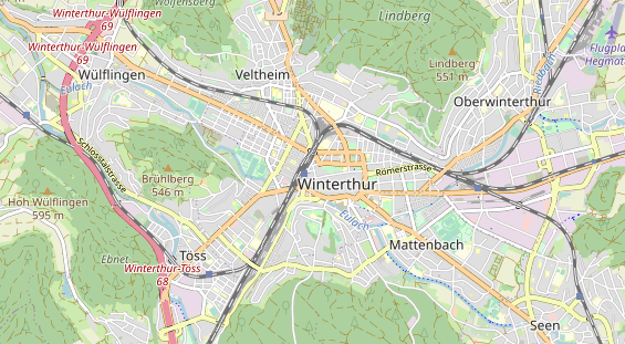 Eventlocations auf Karte