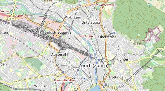 Eventlocations auf Karte