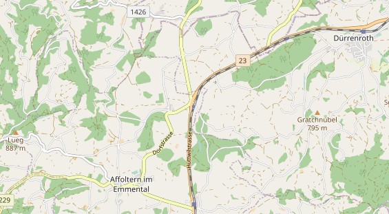Eventlocations auf Karte