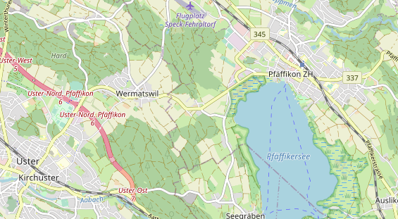 Eventlocations auf Karte