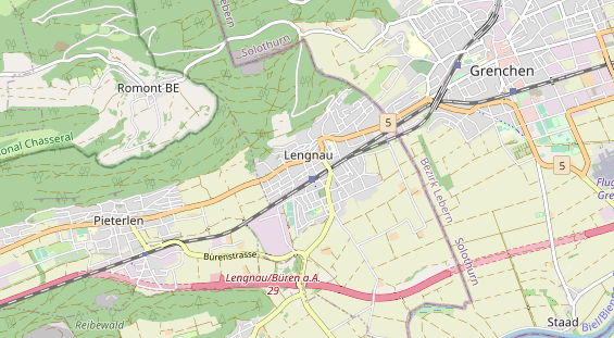 Eventlocations auf Karte