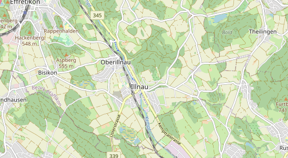 Eventlocations auf Karte