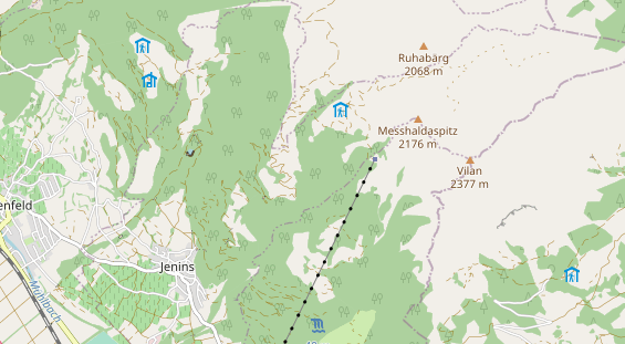 Eventlocations auf Karte