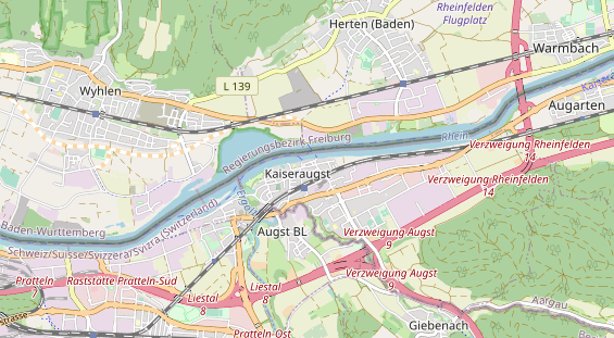 Eventlocations auf Karte