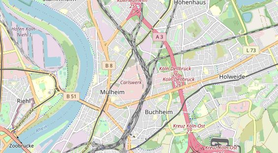 Eventlocations auf Karte