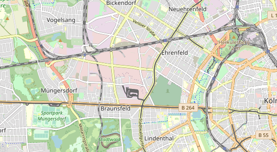 Eventlocations auf Karte