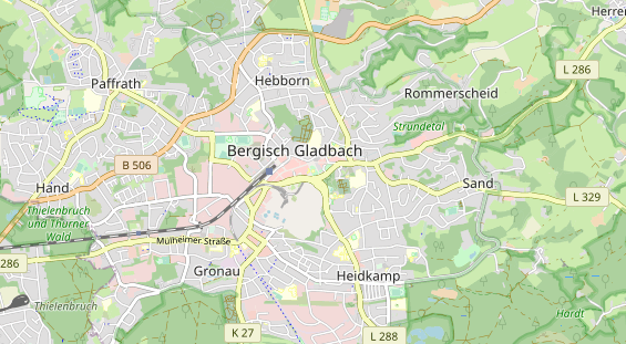Eventlocations auf Karte