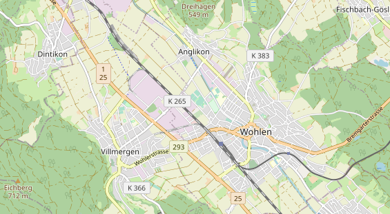 Eventlocations auf Karte