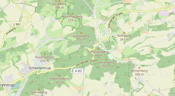 Eventlocations auf Karte