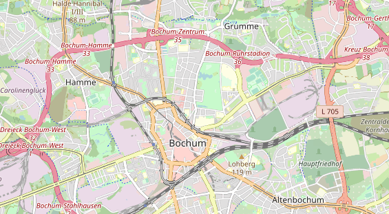 Eventlocations auf Karte